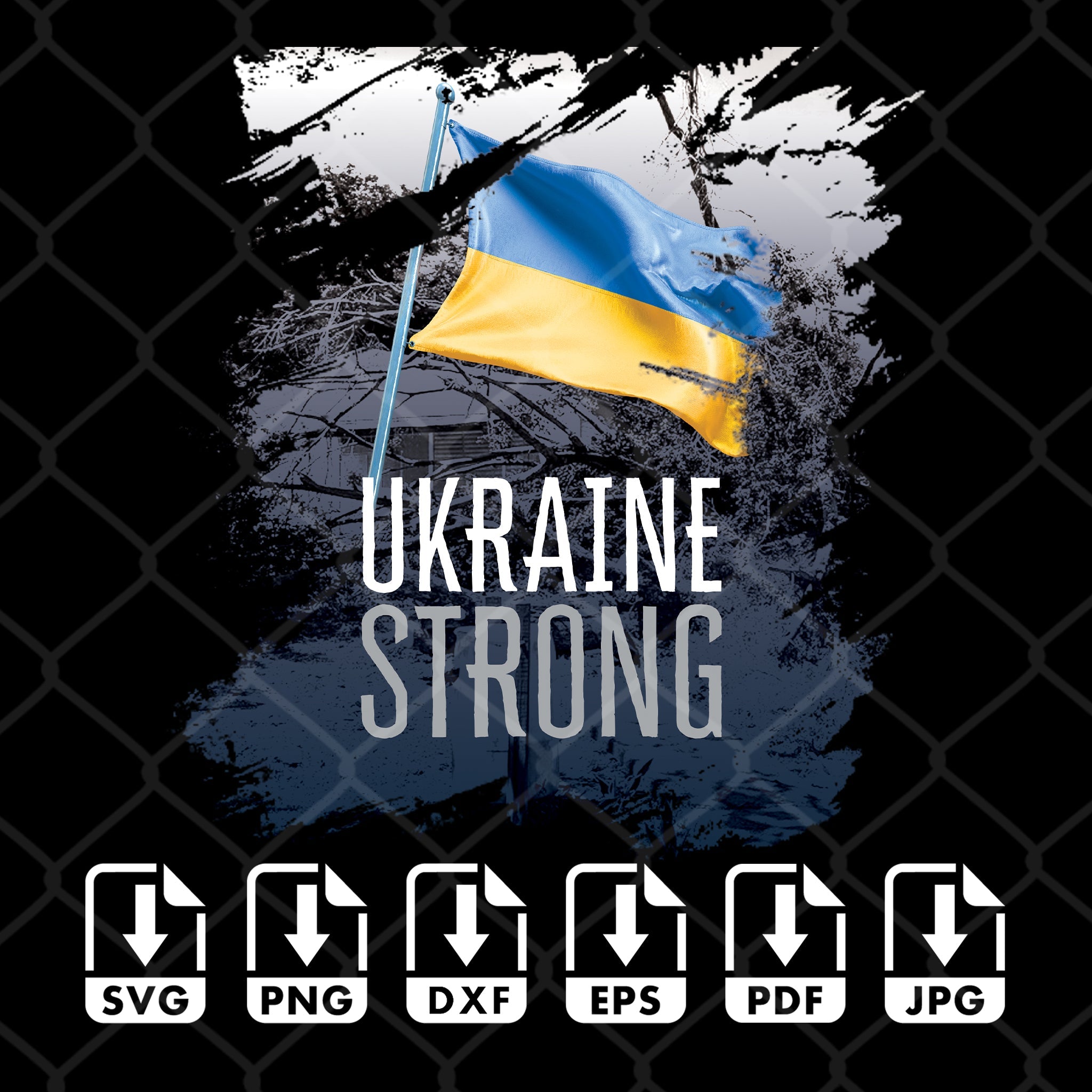 Ukraine Strong for Sublimation